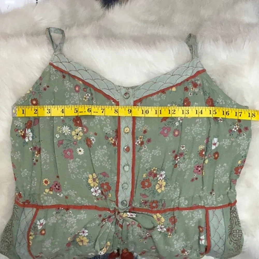 NWT Anthropologie romper Tulle & Batiste Joanna Playsuit daydreamer floral M L - Picture 9 of 12